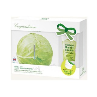 Tntnmom's 甘藍系列 媽咪親膚胸部舒緩組合, 1個, 1個裝