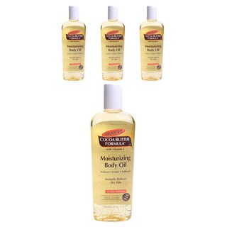 PALMER'S 帕瑪氏 可可脂維生素E保濕護膚油, 4瓶, 250ml