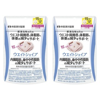 ITOH 井藤漢方製藥 非洲芒果樹萃取美體錠, 2個, 45顆