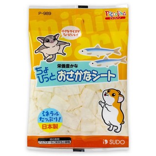 SUDO巧比特魚皮 (11g) - 倉鼠等雜食性小動物適用，日本製造，富含礦物質, 1個