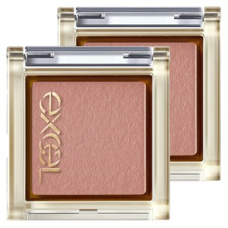 日本 excel 藝采單色眼影, 2盒, F02 Nutmeg