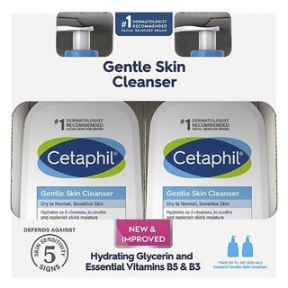 Cetaphil 舒特膚 溫和潔膚乳, 591ml, 2瓶