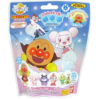 【美國媽咪】正版電影版 麵包超人 入浴球 入浴劑 泡澡球 沐浴球 6款隨機 夜空 洗澡 輕飄飄的芙瓦莉與雲之國 泡澡, 詳見包裝, 詳見包裝