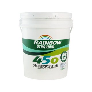 漆寶 虹牌450平光水泥漆 (1公升裝/1加侖裝/5加侖裝) - 室內水性水泥漆，平光效果，色彩持久, 4092百合白, 1個, 18.925L