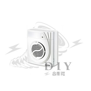 阿拉斯加 巧靜-868 排風扇 台灣製造 靜音排風機 浴室抽風扇 DIY安裝