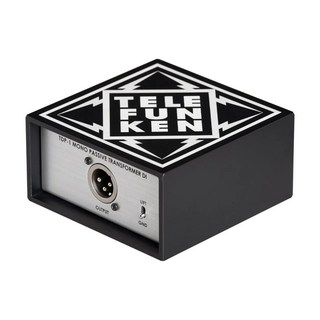 TELEFUNKEN 德律風根 TDP-2 被動式 DI BOX 樂器音頻轉換器，音色純淨，堅固耐用, 詳見包裝