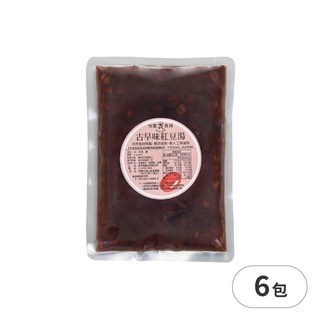 快饗食刻 古早味紅豆湯, 310g, 6包