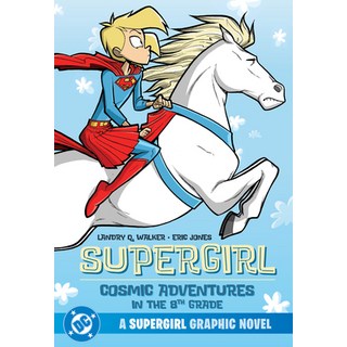 (英文圖書)Supergirl: Cosmic Adventures in the 8th Grade (New Edition) 平裝版, DC Comics, 英文