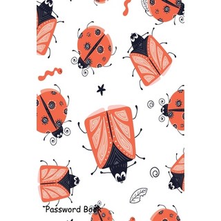 (英文圖書) Password Book: Include Alphabetical Index With Cartoon Bugs 平裝版, Independently Published, 英文