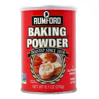 Rumford 無鋁泡打粉 無脂肪, 1個, 230克