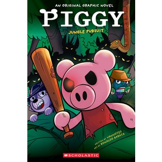 (英文圖書)Piggy: Jungle Pursuit 平裝版, Graphix, 英文