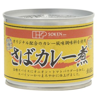 SokenSha 日式咖哩鯖魚罐頭, 1個, 190g