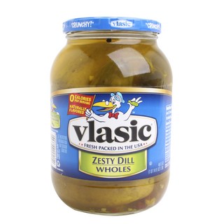 Vlasic 全粒風味蒔蘿, 1個, 1.36L