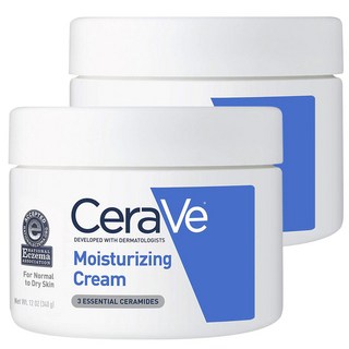 CeraVe 適樂膚 長效潤澤保濕霜, 2罐, 340g