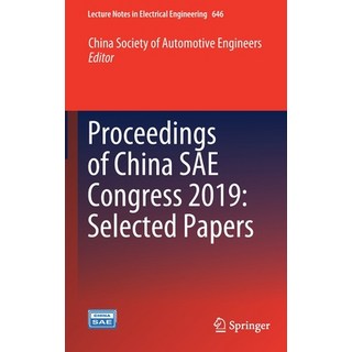 Proceedings of China Sae Congress 2019: Selected Papers 精裝版, Springer, 英文