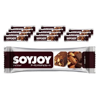 OtsukaPharmaceutical SOYJOY大豆能量棒 杏仁巧克力口味, 12個