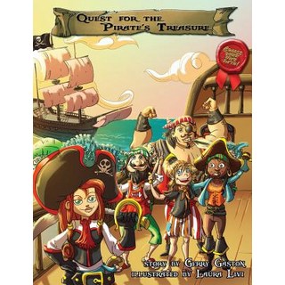 (英文圖書)Quest for the Pirate's Treasure 精裝版, Project a Publishing, LLC, 英文