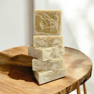 【植癒系手工皂】左手香渲染皂-自家栽種左手香原汁-米糠榛果乳皂- 滋潤-問題肌膚, 詳見包裝, 詳見包裝