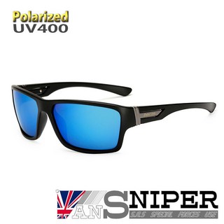 英國ANSNIPER KP005-1821 UV400保麗萊偏光REVO鏡片運動款男士太陽眼鏡，戶外運動防眩光
