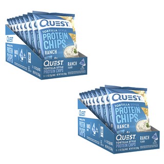 QUEST NUTRITION 高蛋白玉米餅 田園沙拉醬口味, 32g, 16包