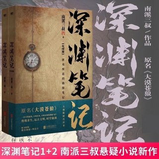 南派三叔 盜墓筆記全套9册 沙海2冊 藏海花 重啓全26本 青少年冒險小說, 深淵 2冊, 吉林文化出版社