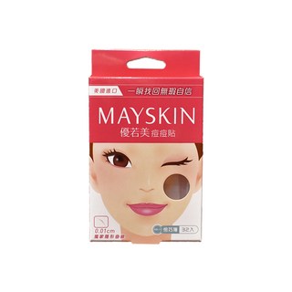 MAYSKIN 優若美 隱形痘痘貼 伶巧薄32入, 32個裝, 5個