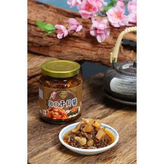 日日鑫牌 XO干貝醬，嚴選干貝，香氣濃郁，拌飯拌麵炒菜皆宜，送禮自用兩相宜, 280mg, 1個