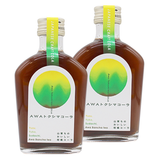BandoSyokuhin AWA德島柚子酸味可樂, 2個, 200ml