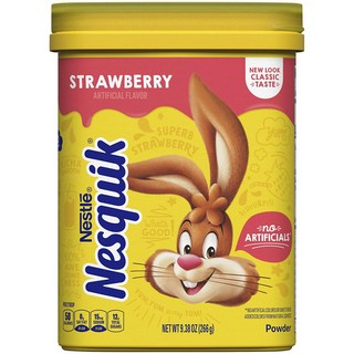 Nestle 雀巢 草莓味沖泡粉, 1罐, 266g