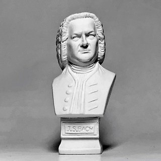 北星文化 迷你石膏像擺飾 素描, 巴哈