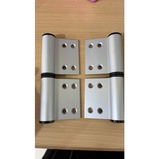 旗型自動回歸鉸鏈 鋁材質 塑鋼門 鋁門 木門 丁雙 付螺絲釘, 1個