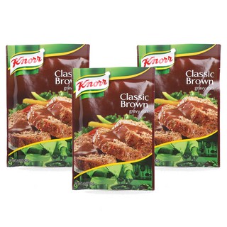 Knorr 康寶 經典棕色肉汁醬, 3包, 34g