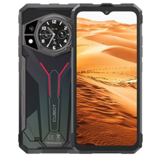 Cubot Kingkong AX 三防手機 (24GB+256GB/6.58吋/雙螢幕/120Hz/安卓14), 黑色, 256GB