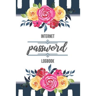 (英文圖書) INTERNET Password Logbook: Personal Internet Address and Online Password Organizer A-Z Tabs ... 平裝版, Independently Published, 英文