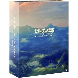 艾達電玩 薩爾達傳說 曠野之息 遊戲原聲帶 CD5枚組 OST 通常盤, 詳見包裝