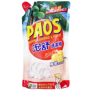 泡舒檸檬洗潔精補充包, 1個, 800g