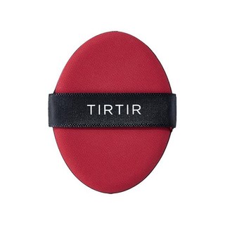 TIRTIR 氣墊粉撲 韓國製底妝工具 打造輕薄服貼精緻妝容 (兩入裝), 紅色