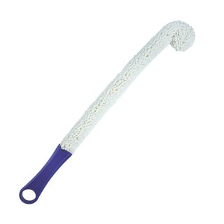 醒酒器高腳杯瓶口清潔刷, 藍色, 1個