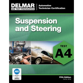 (英文圖書) Suspension and Steering (A4) 平裝版, Cengage Learning, English