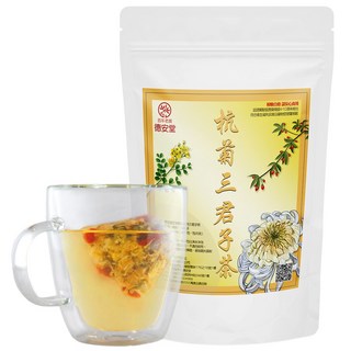 德安堂 正宗杭菊明亮三君子茶 5包/袋 x8