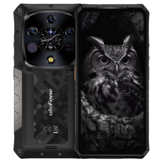 Ulefone Armor 28 Ultra 5G 三防手機 天璣9300 32GB 1TB 後螢幕 夜視, 黑色