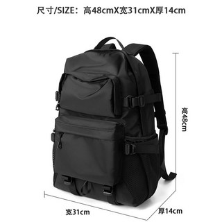 防潑水後背包 筆電背包 大容量多層運動商務工作背包