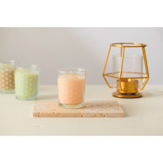 生命之花香薰蠟燭，天然精油香氛，持久淡雅，居家香氛，舒緩身心，精美裝飾, 720g, 1套, 粉紅色6個一套