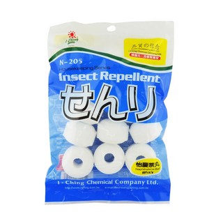 怡慶 大奈丸 樟腦丸 N-205 （台灣製）, 12入