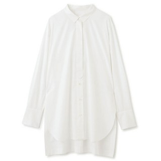 HumanWoman 女款Typewriter寬鬆長版長袖襯衫