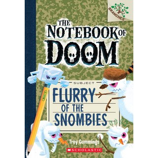 (英文圖書)Flurry of the Snombies: A Branches Book (the Notebook of Doom #7): Volume 7 平裝版, Scholastic Inc., 英文