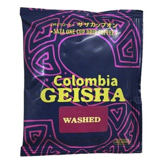 SazaCoffee 藝妓哥倫比亞濾掛式咖啡, 1個, 1件, 12g