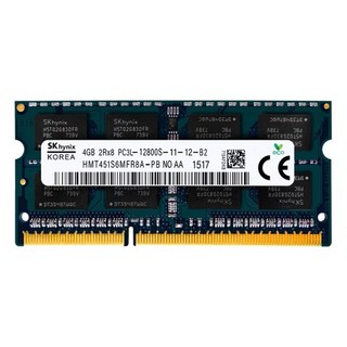 SK hynix DDR3L 8GB 1600MHz 雙面 筆記型電腦 記憶體 低電壓, 金士頓 4GB DDR3 NB