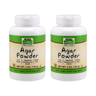 now REAL FOOD 洋菜粉, 142克, 2個