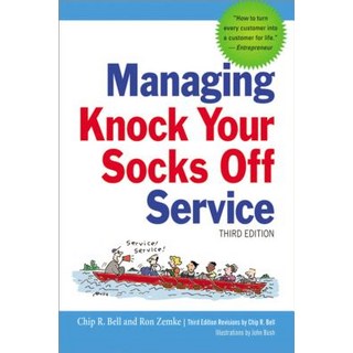 Managing Knock Your Socks Off Service 平裝版, Amacom, 英文